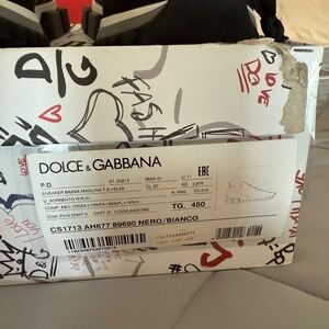 Men’s dolce and Gabbana sneakers